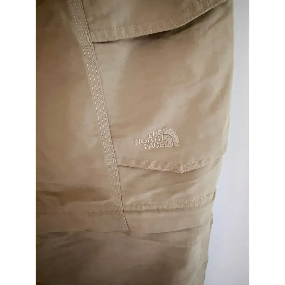 The North Face Men's Paramount Convertible Khaki Hiking Outdoor Pants-Size M